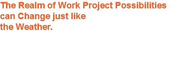 The Realm of Work Project Possibilities can Change just like the Weather. Cold weather creates many construction challenges. Trying to dig hard, frozen earth can present problems, whether working with a small trencher or D10 backhoe.